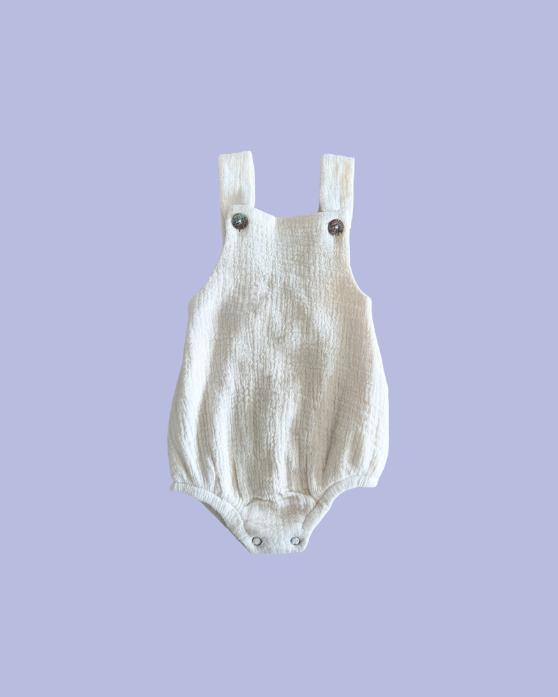 Beige Strap Romper · Beige