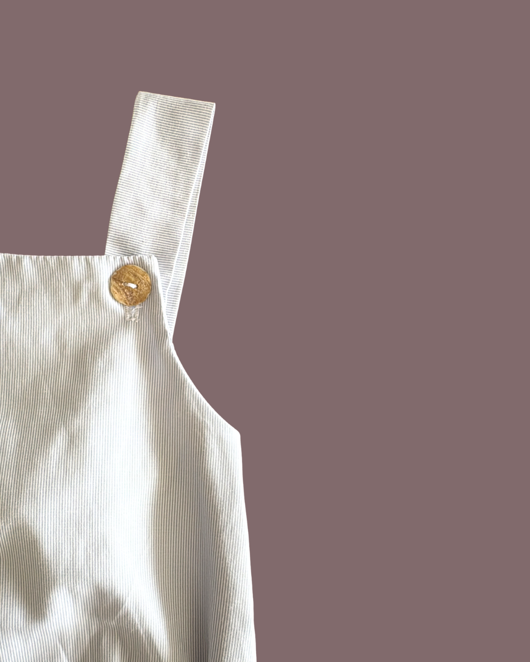 Classic Peto for Him detalle · Rayas azules