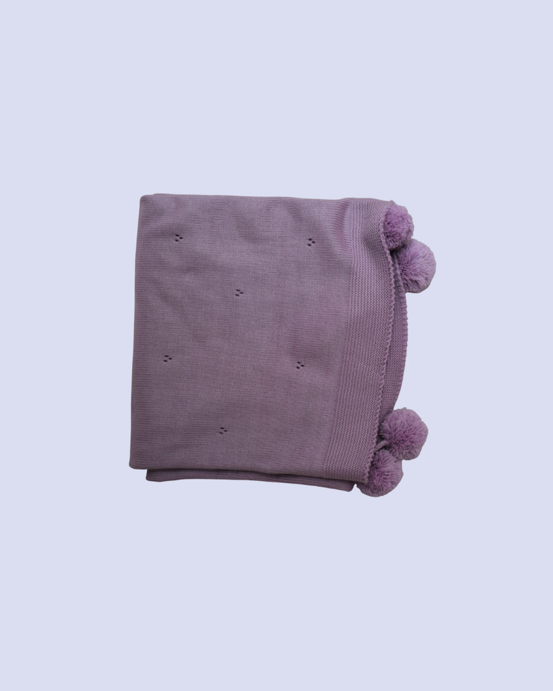 First blanket · Lavanda